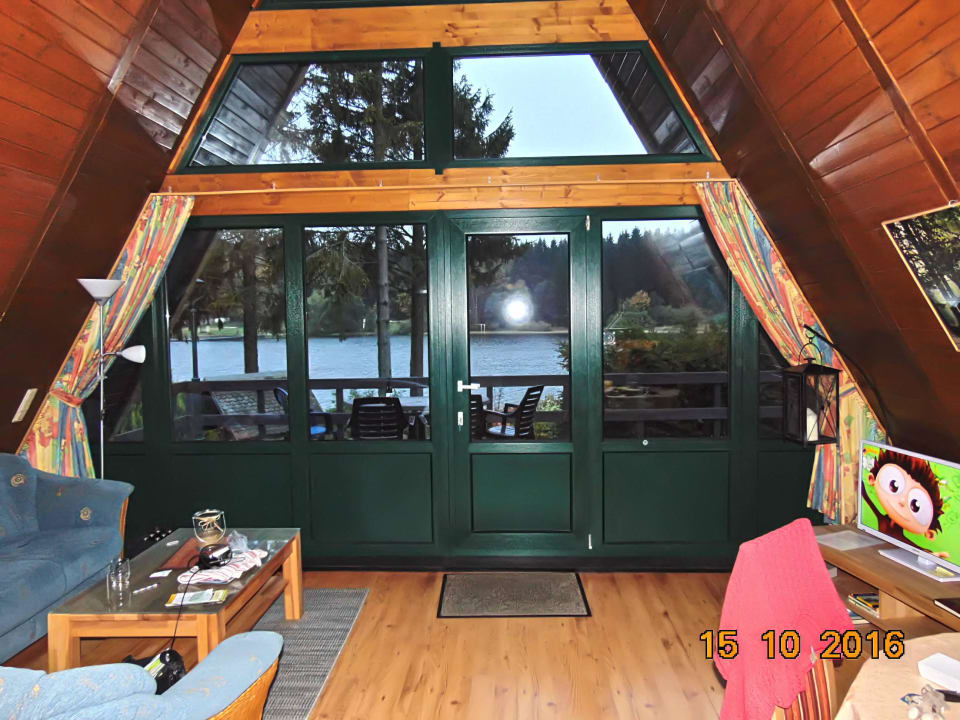 Hauptwohnraum Holiday home Ferienpark Am Waldsee 1