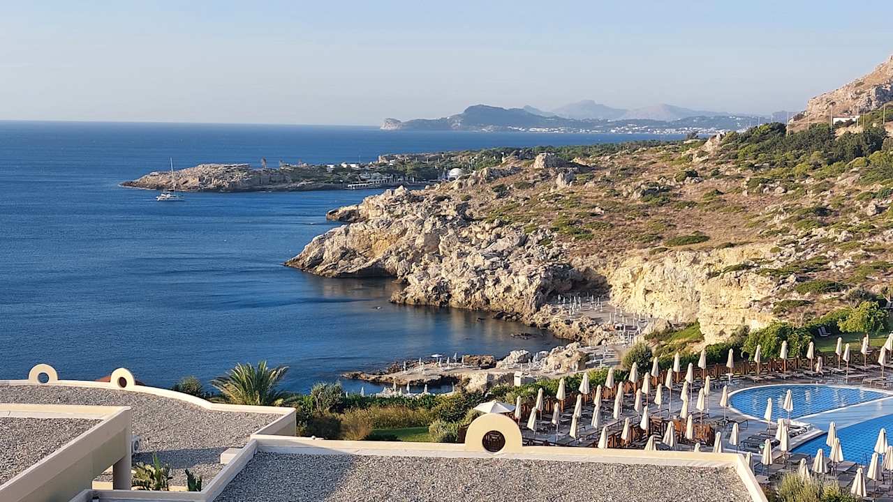 Ausblick Hotel Kalithea Horizon Royal