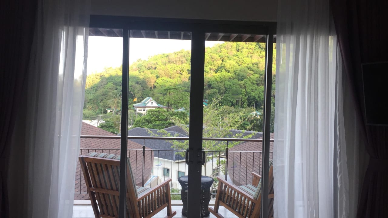 Ausblick (vom Bett aus) Mandarava Resort & Spa