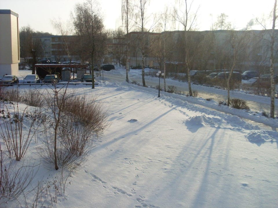 Ausblick vom Zimmer auf die Anlage Ferienwohnungen Ferienpark Weissenhäuser Strand