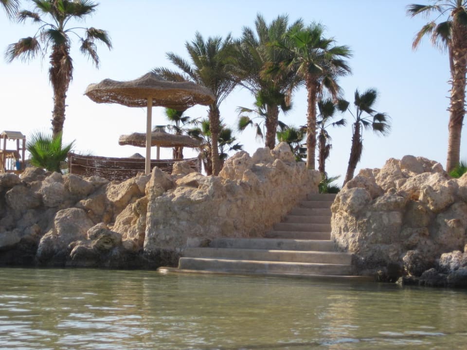 Von der Lagune aus Pickalbatros Citadel Resort