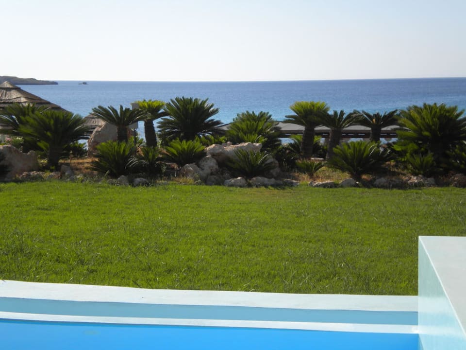 Blick vom Privatpool Aquagrand Artistic Luxury Beach Resort - Adults only