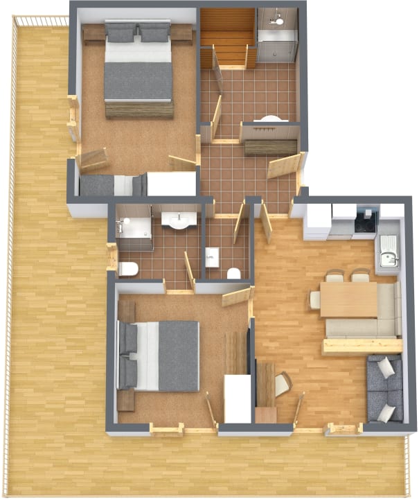 Zimmer Apart Sattelkopf