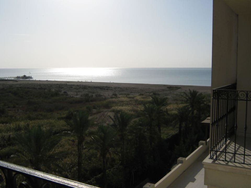 Ausblick, seitlicher Meerblick Hotel Delphin Diva