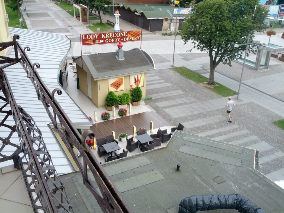 Panorama z balkonu Hotel Aurora Family & SPA