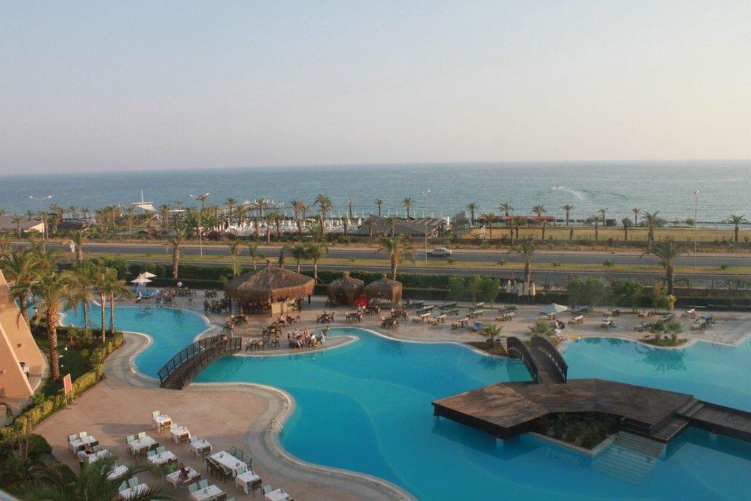 Nochmal vom Balkon aus Long Beach Alanya