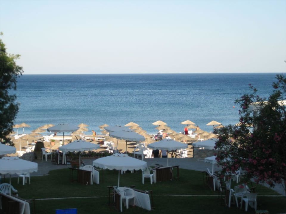 Blick auf's Meer vom Hotel aus Hotel Calypso Beach