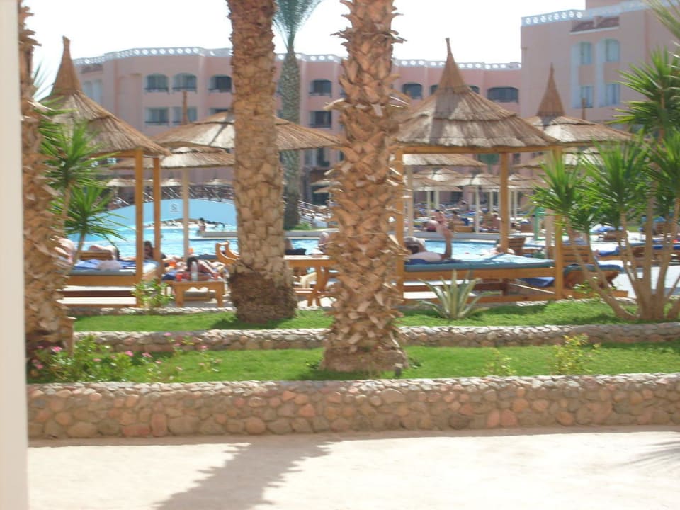 Blick vom Zimmer aus Beach Albatros Resort