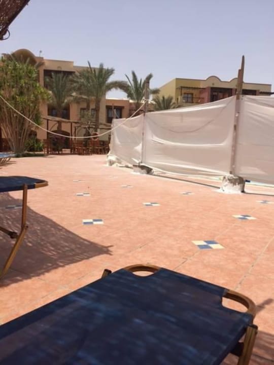 Tag 2 Poolumbau Jaz Makadi Saraya Resort