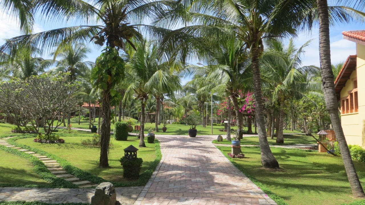 Gartenanlage Pandanus Resort