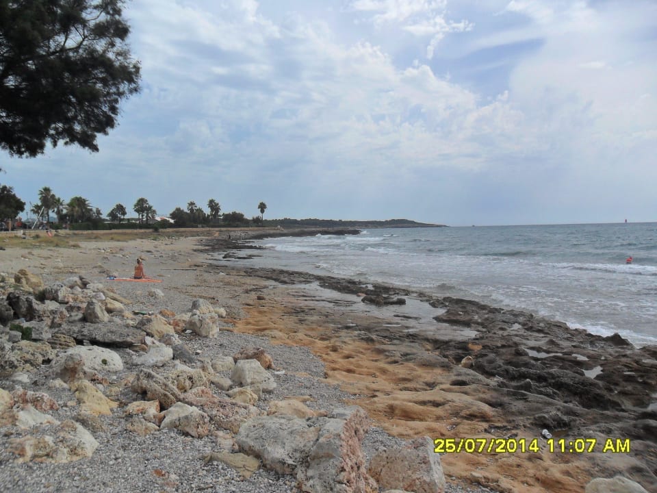 Felsenstrand Richtung Sa Coma Bei Juan Playa Blanca