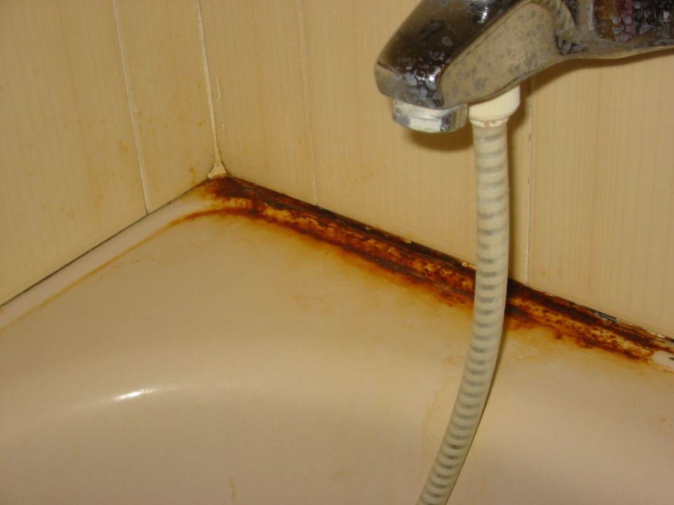 Badewannenrand Bei Juan Playa Blanca