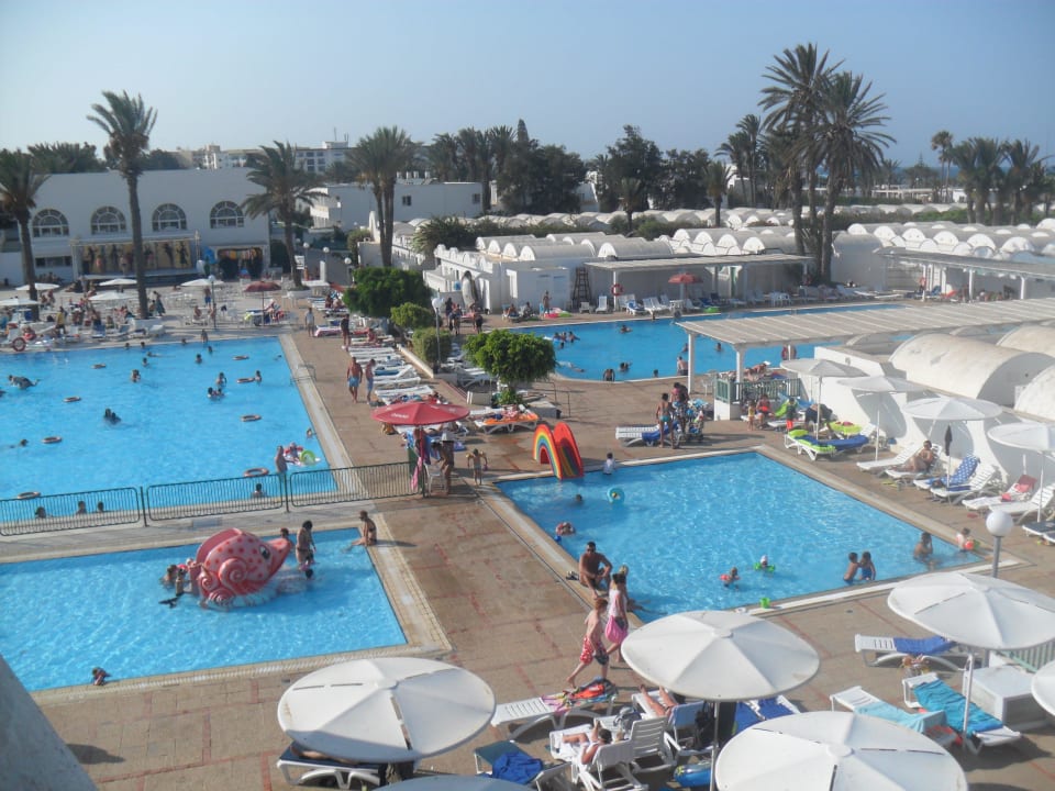 Blick auf Pools  El Mouradi Club Kantaoui