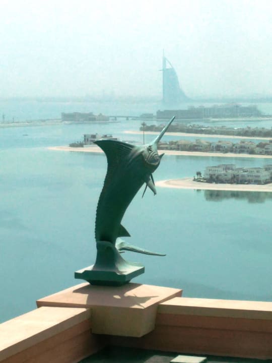 Blick von der 22. Etage Atlantis, The Palm