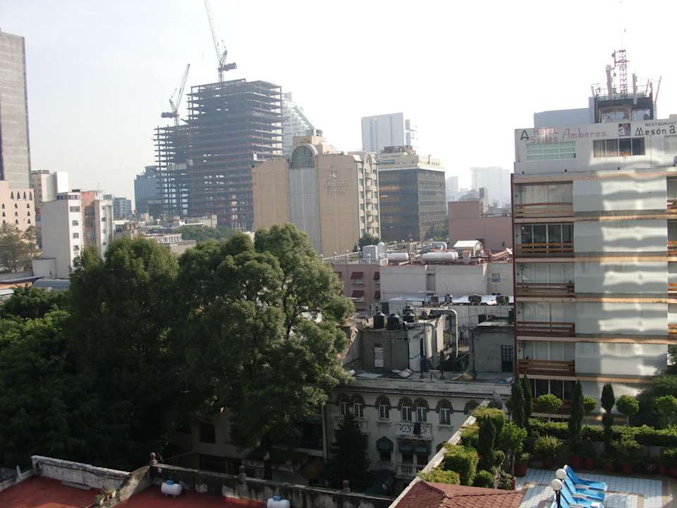 Ausblick auf die umliegenden Häuser NH Collection Mexico City Reforma