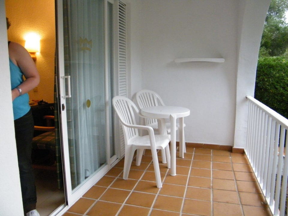 Terrasse des Bungalows Iberostar Waves Cala Domingos