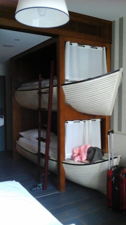 Tolles Doppelstockbett Hotel Bell Rock Europa-Park