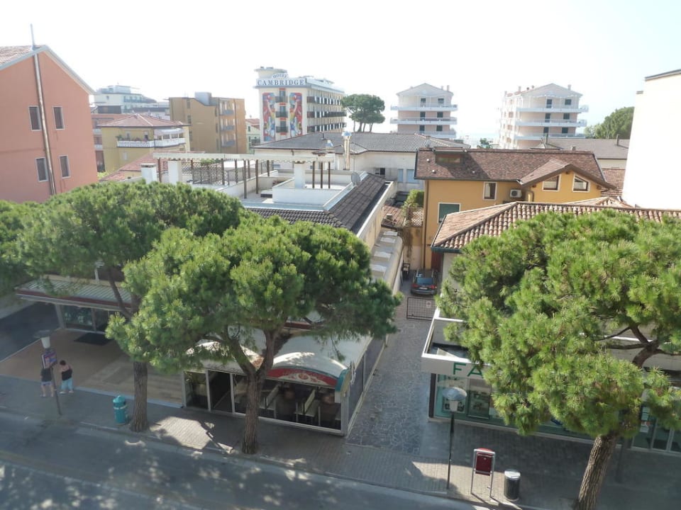 Blick vom Zimmer Eden Hotel