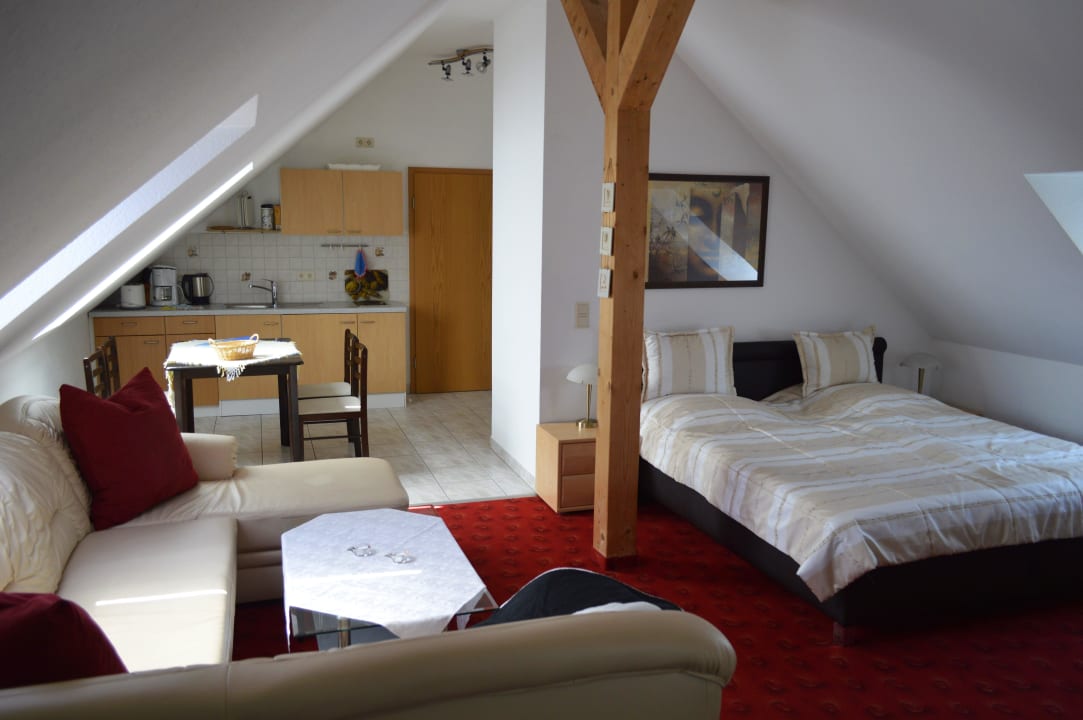 DG-1-Raumappartement Beispiel Ferienanlage Gästehaus Siebert