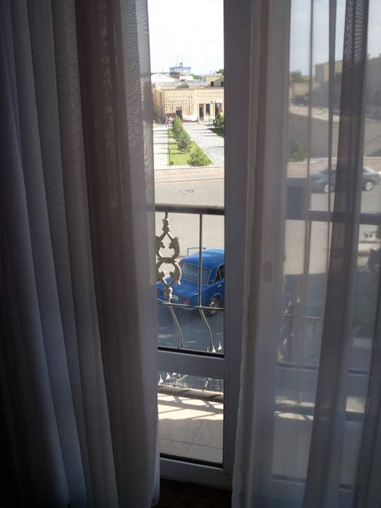 Ausblick Zimmer 95 Hotel Asia Bukhara