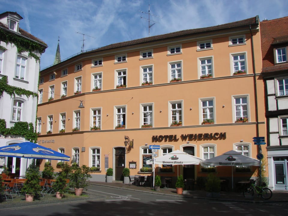 Blick von außen Hotel Weierich