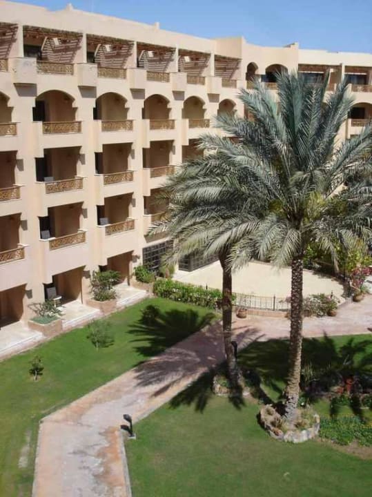 Blick vom Balkon Continental Hotel Hurghada