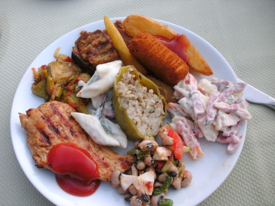 Abendessen Hotel Gardenia Beach