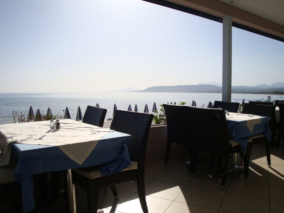 Toller Ausblick beim Frühstück Hotel Corissia Princess