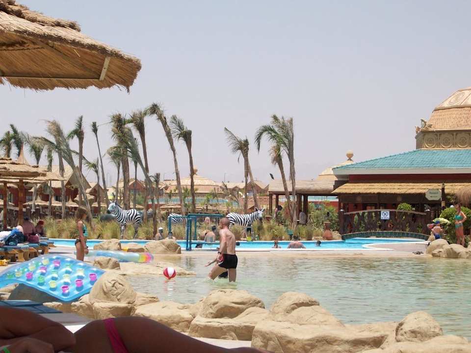 Einer der Nichtschwimmerpools Pickalbatros Jungle Aqua Park Resort - Neverland Hurghada