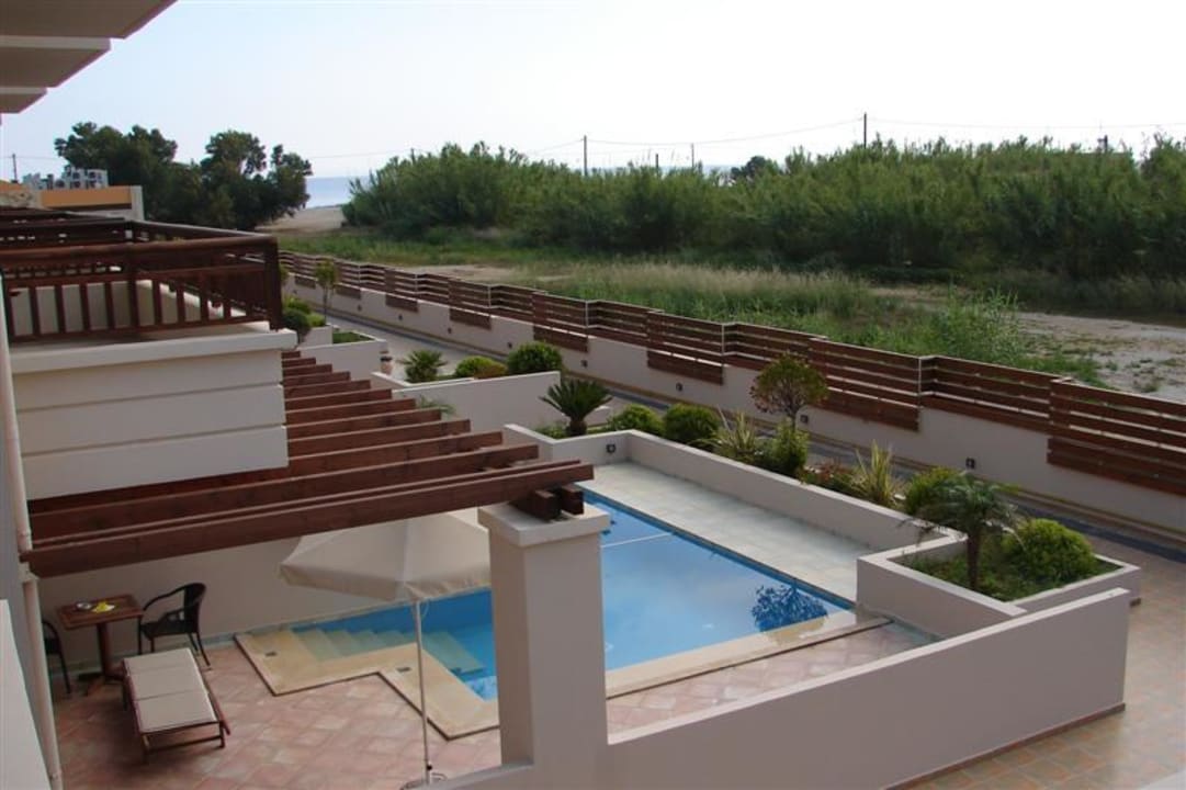 Überblick über die Poolzimmer Asterion Suites & Spa - Designed for adults
