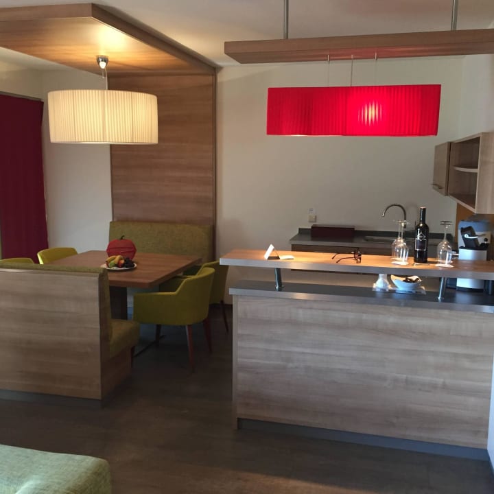 Kasimir Suite Küche Reiters Finest Family Hotel