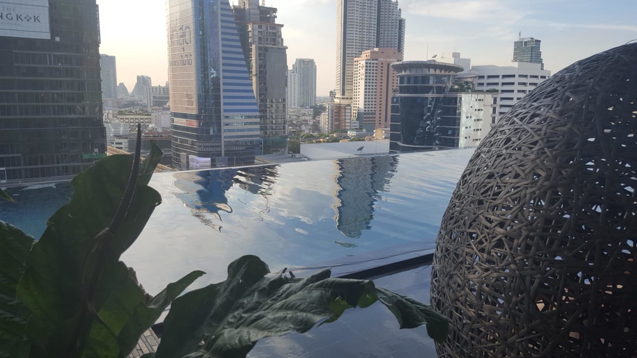 Infinity Pool im 14. Stock  Eastin Grand Hotel Sathorn