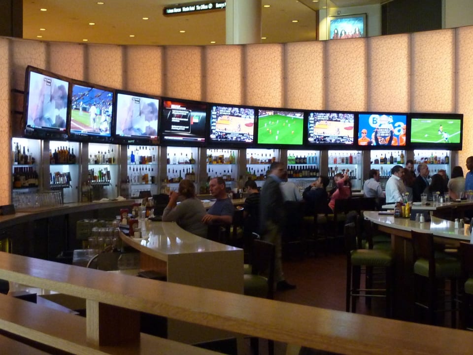 Blick zur Bar Hotel Boston Marriott Copley Place