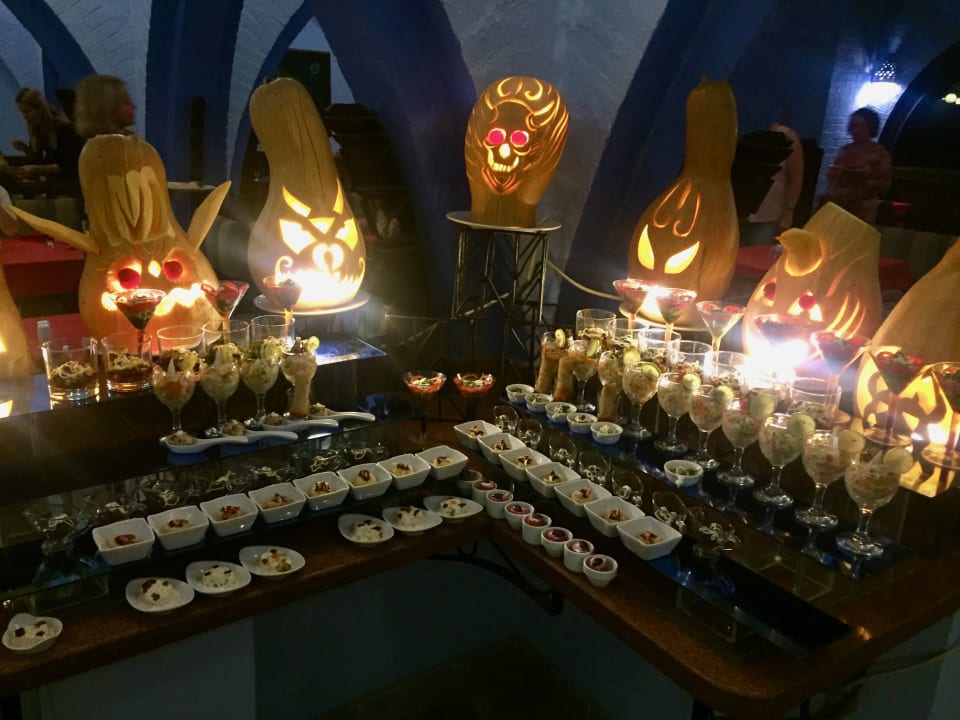 Ein Ausschnitt vom "Helloween-Buffet" Arabella Azur Resort
