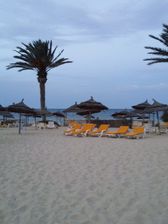 Strand am Abend Hotel Eden Star
