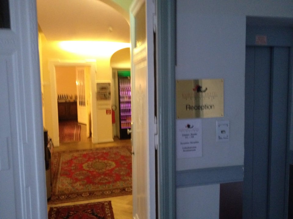 Rezeption Hotel Kurfürst