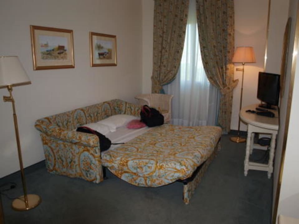 Das Wohnzimmer als Schlafplatz umfunktioniert Park Hotel Brasilia