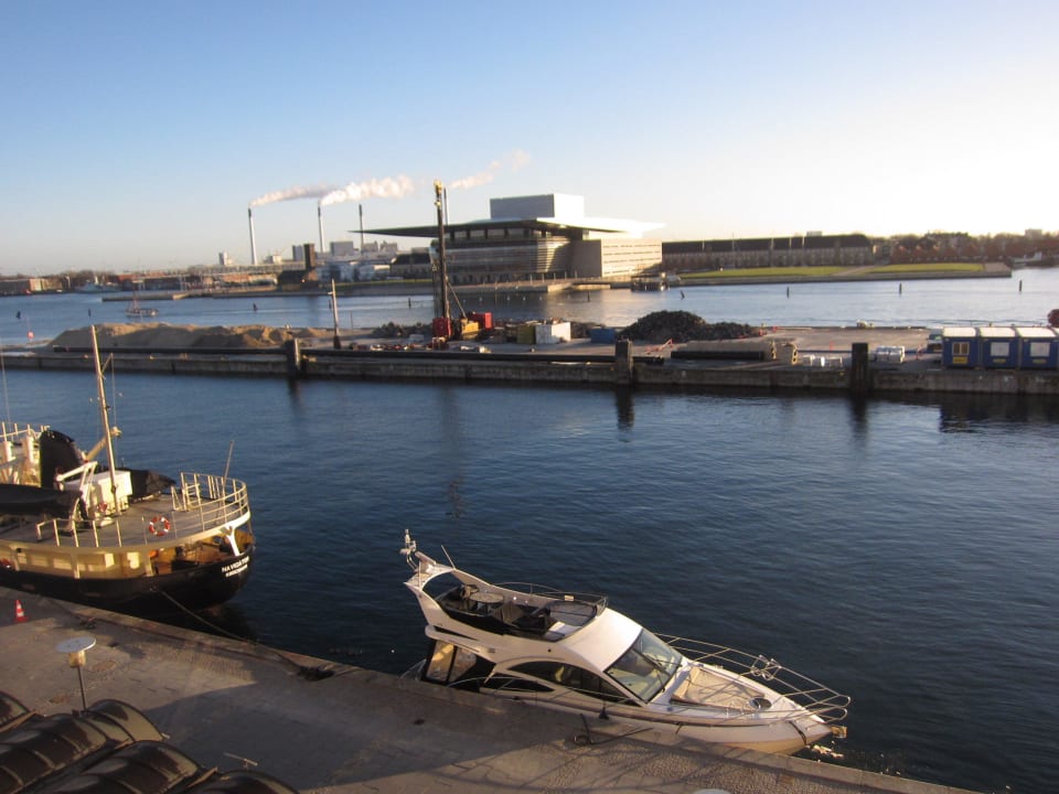 Blockauf Hafen und neue Oper Copenhagen Admiral Hotel