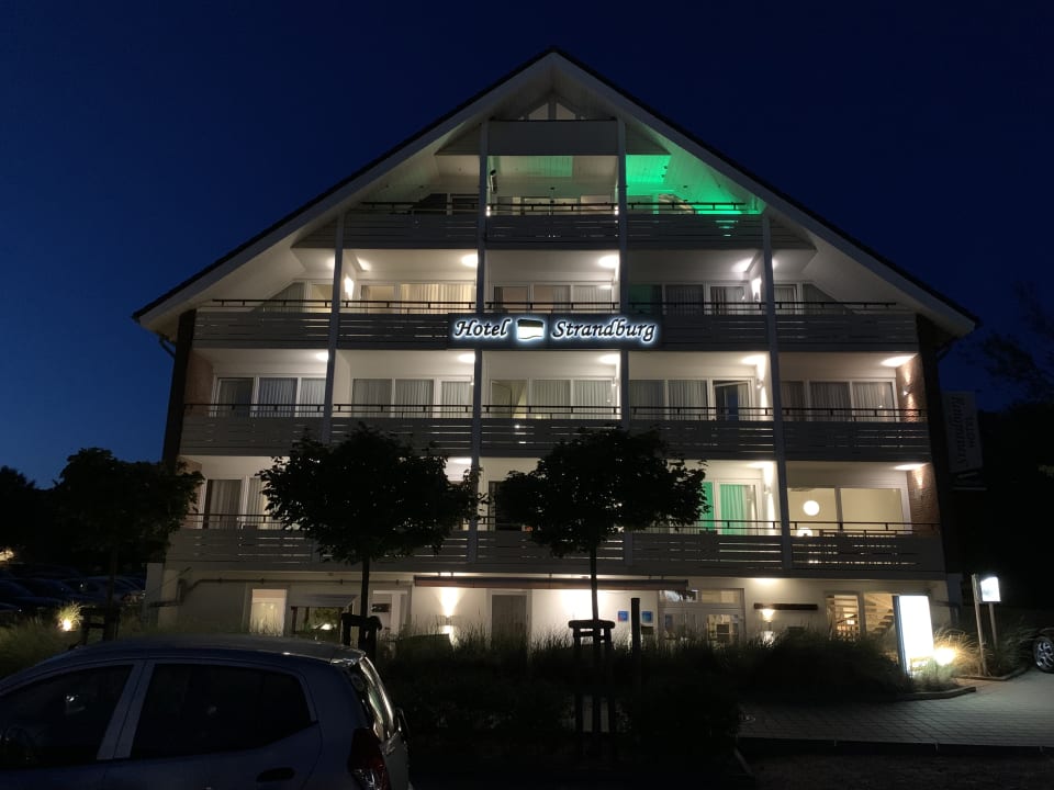 Außenansicht Hotel Strandburg