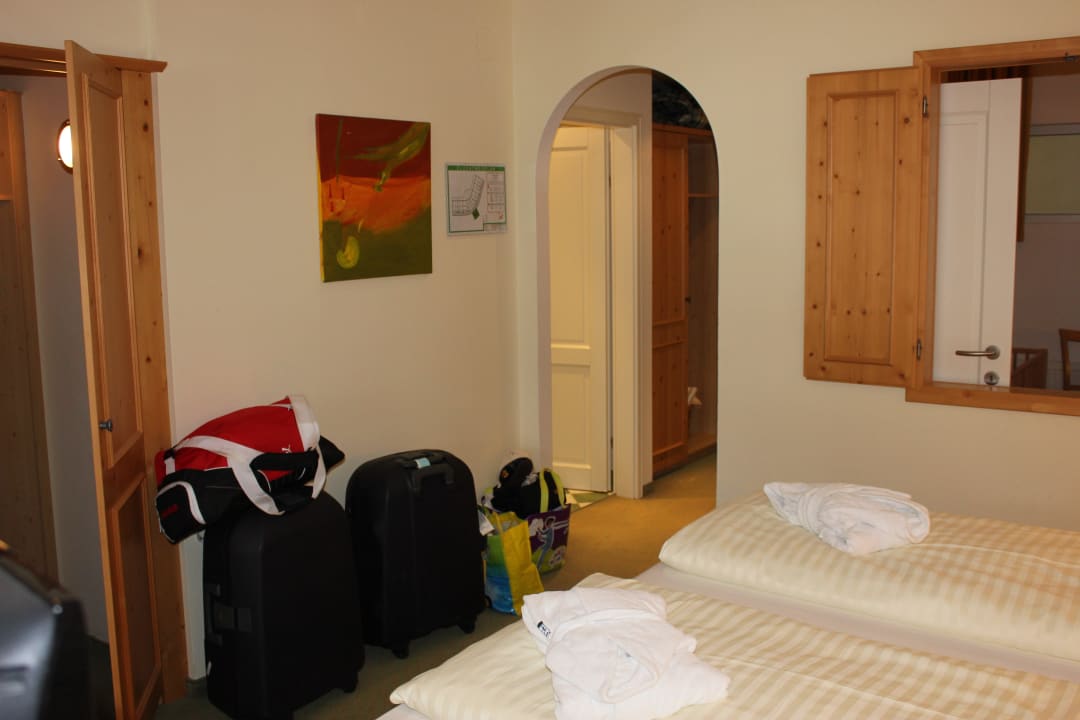 Eingangs- & Schlafbereich POST Family Resort