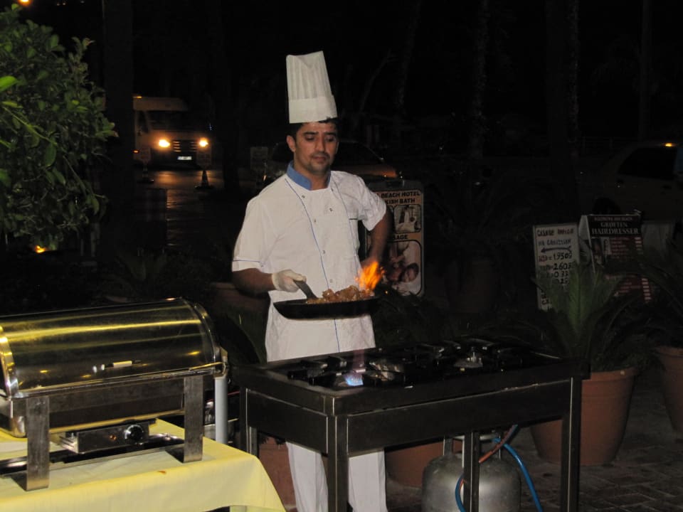 Show-Cooking Hotel Kleopatra Ada Beach
