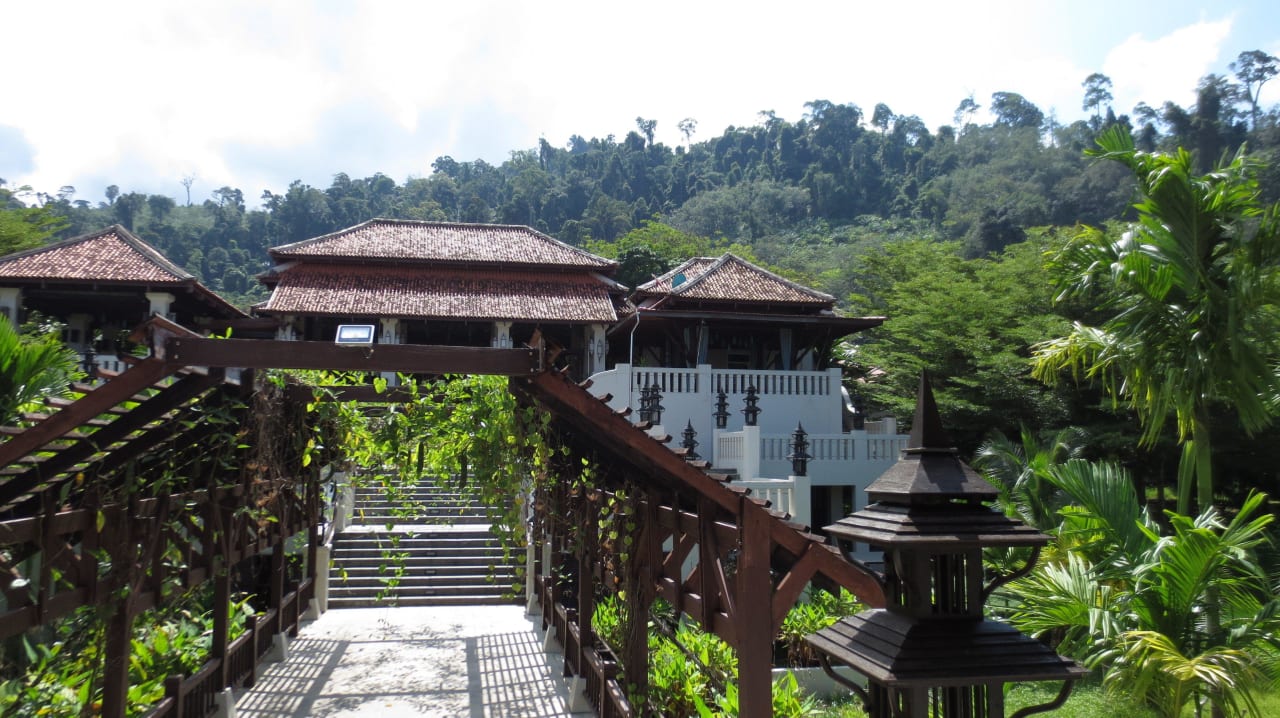 Weg zu Lobby Khaolak Laguna Resort