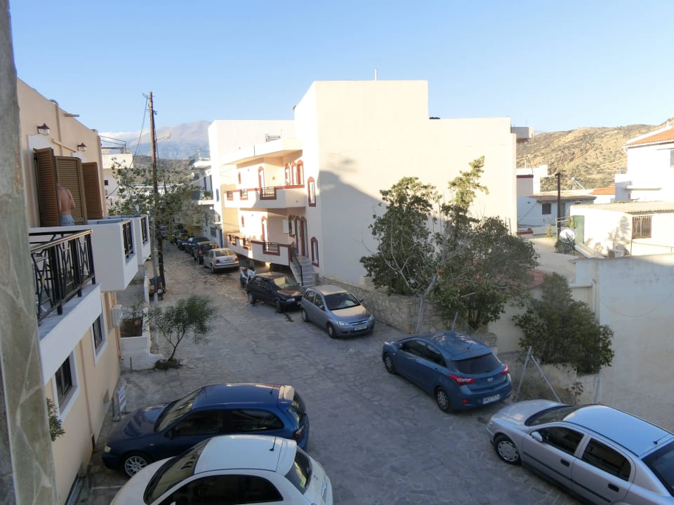Ausblick vom Balkon Hotel Rozmari