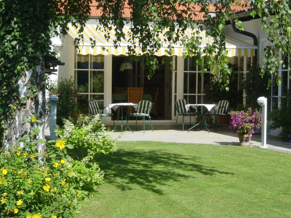 Terrasse  Gästehaus am Steindl