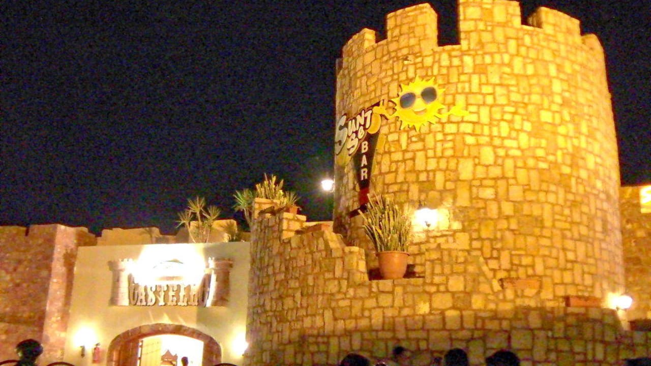 Das Castello im Dunkeln Pickalbatros Dana Beach Resort - Hurghada