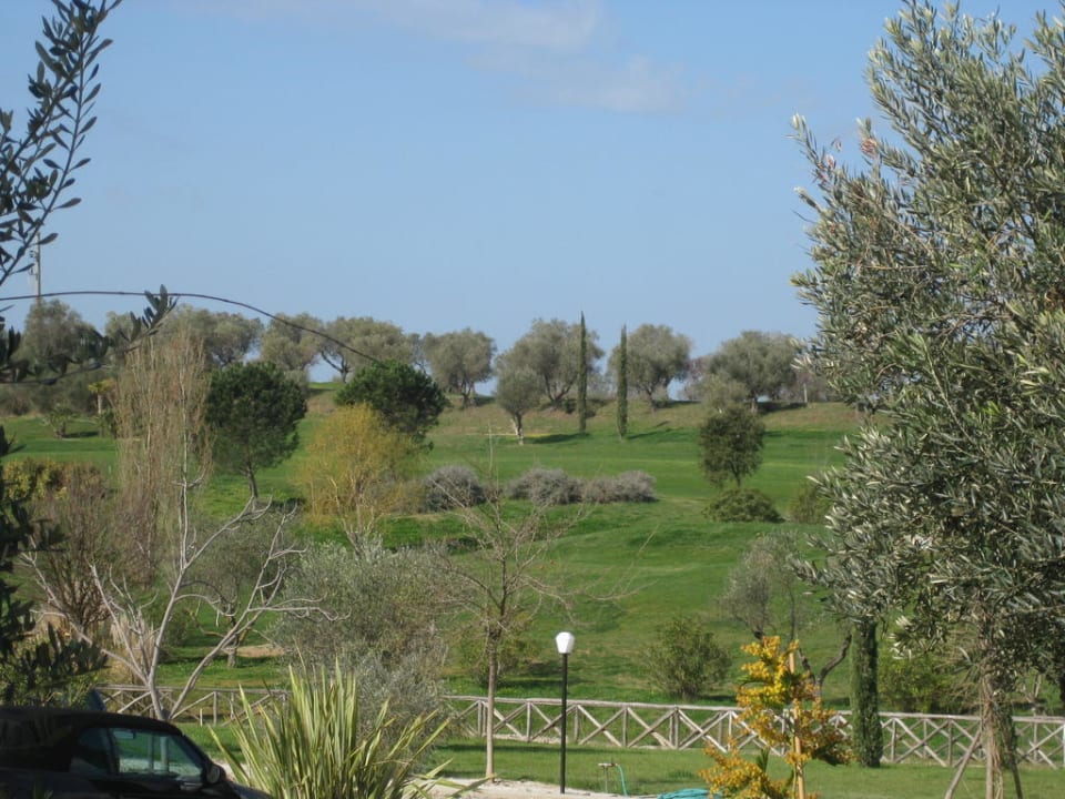 Blick vom Balkon Il Pelagone Hotel & Golf Resort Toscana