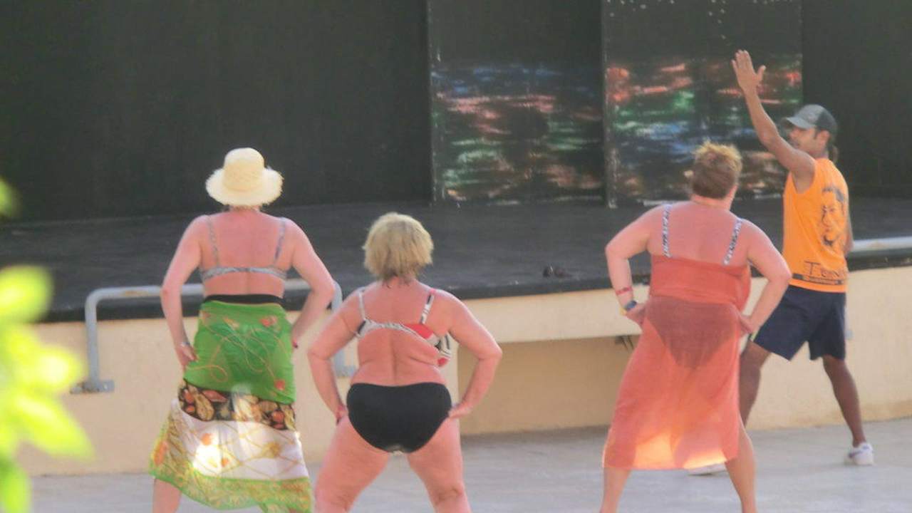 Arobic vom Feinsten Hotel Rosa Beach