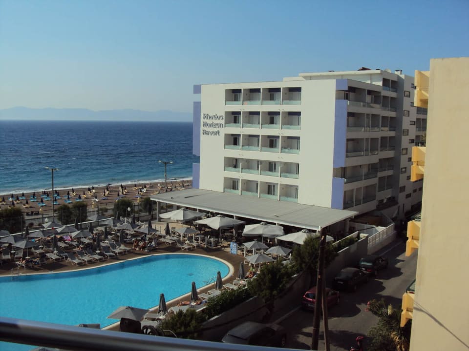 Ausblick vom Zimmer Rhodos Horizon Resort