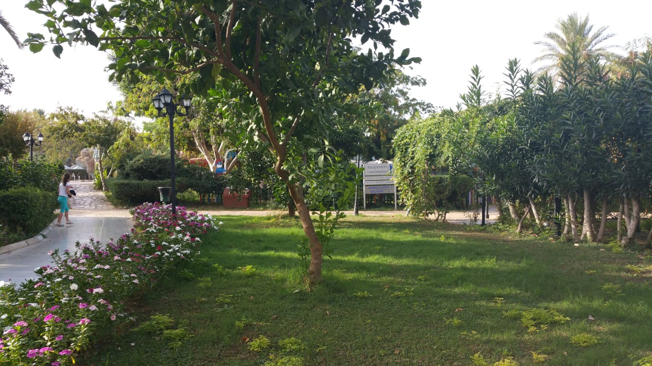 Gartenanlage Belconti Resort Hotel