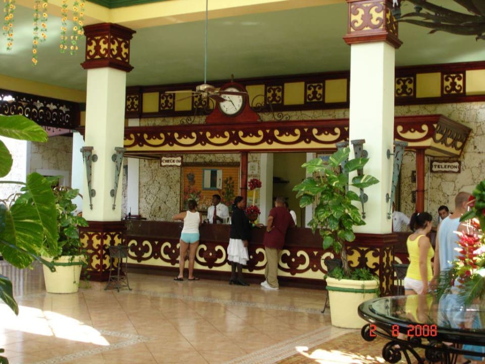 Rezeption Hotel Riu Bambu